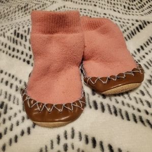 Hanna Andersson baby slipper moccasins